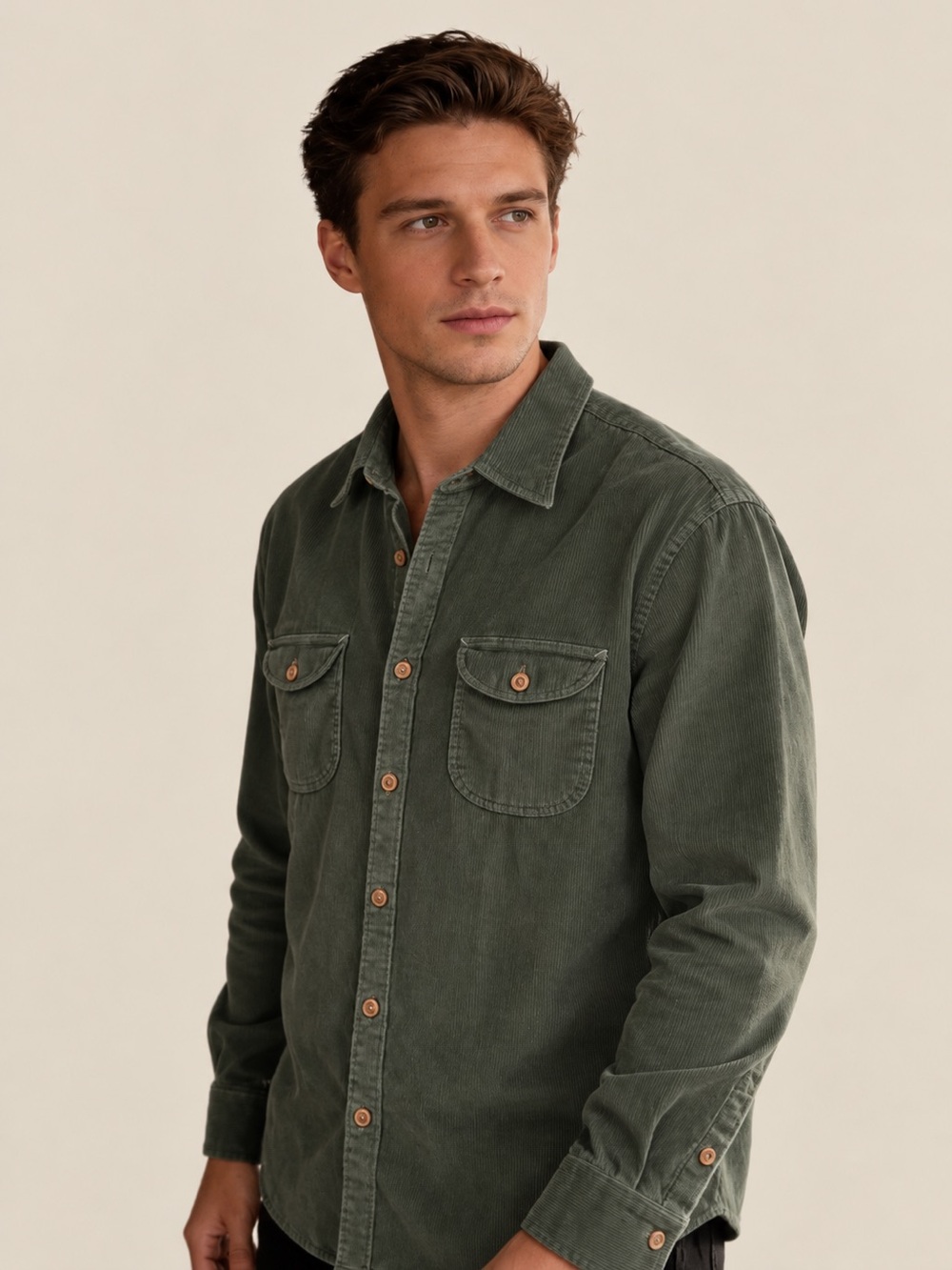 🌲NWOT/BRAND NEW: Men’s J.CREW Classic Corduroy Button-Down Shirt | Size: XL🌲